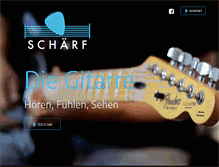 Tablet Screenshot of matthias-schaerf.de